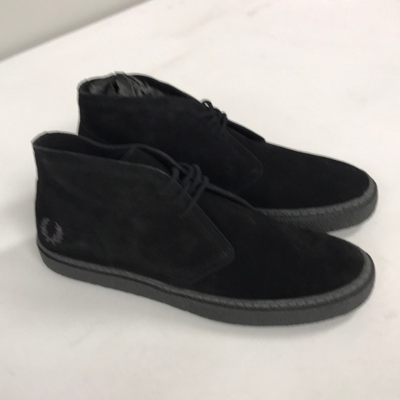 Fred perry hawley  suede boot men 12 US - Picture 1 of 6